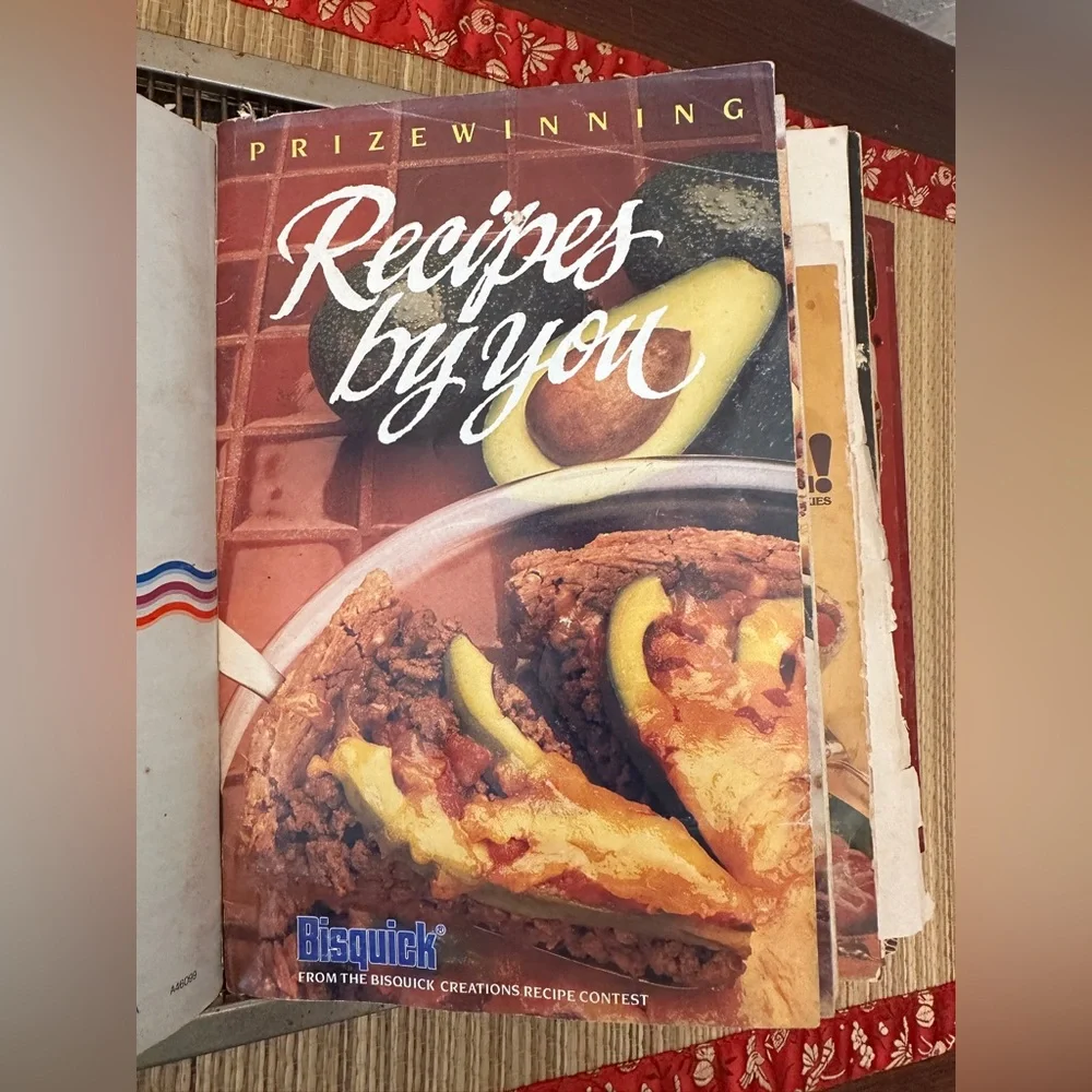 Betty Crocker Creative Recipe Binder Bisquick 13 Books Jesse Jones Box Corp RARE